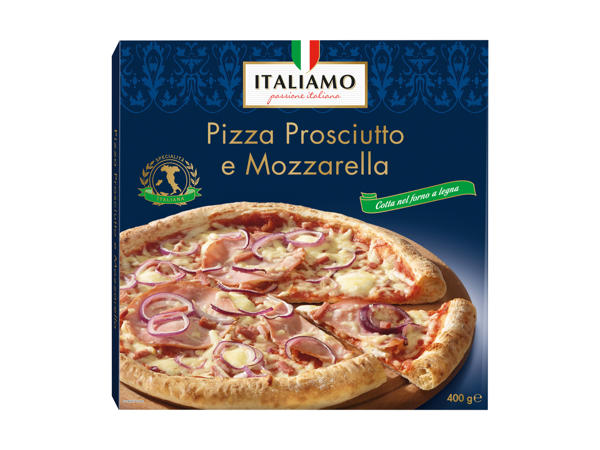 Pizza prosciutto & mozzarella