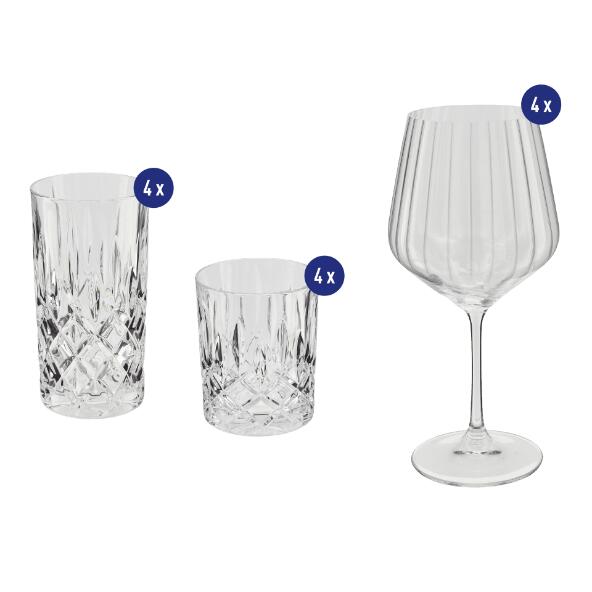 SPIEGELAU(R) Verres à cocktail en cristal, 4 pcs