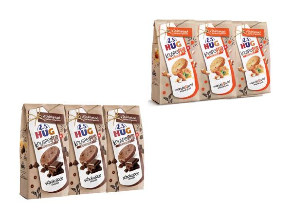 Croquant HUG Pur, pack de trois