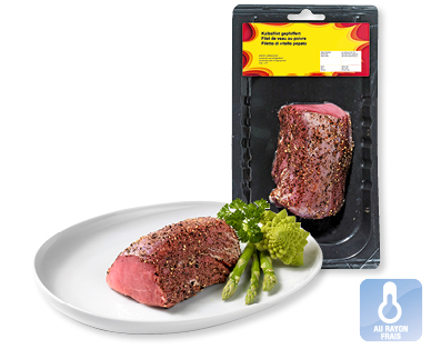 Filet de veau au poivre
