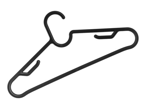 W5 Black Coat Hangers - 10 Pack