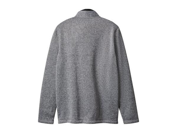 Esmara Men's Grey Knitted Fleece Jacket