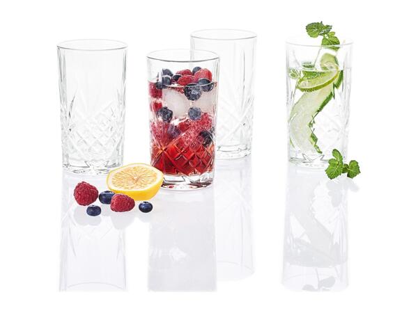 Livarno Home Highball Glasses - Set of 4