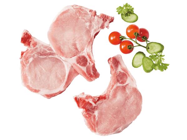 Vepřová kotleta s kostí - plátky