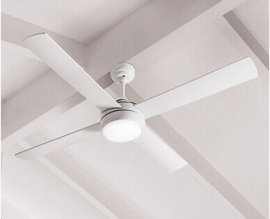 52" DC Ceiling Fan with LED - Black