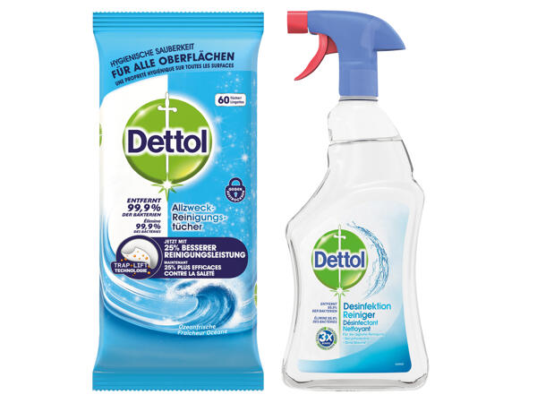 Dettol Allzweckreiniger/Reinigungstücher