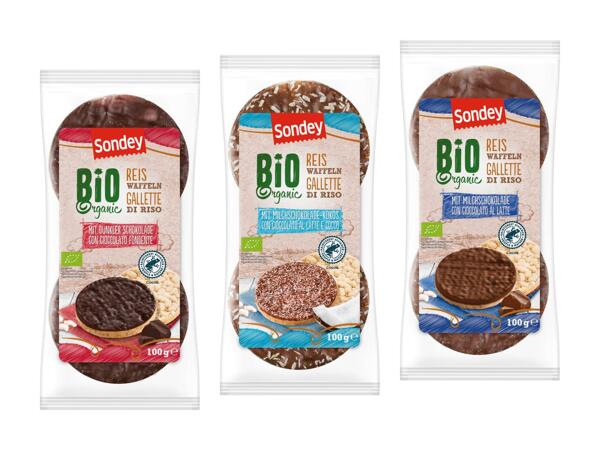 Galettes de riz bio au chocolat