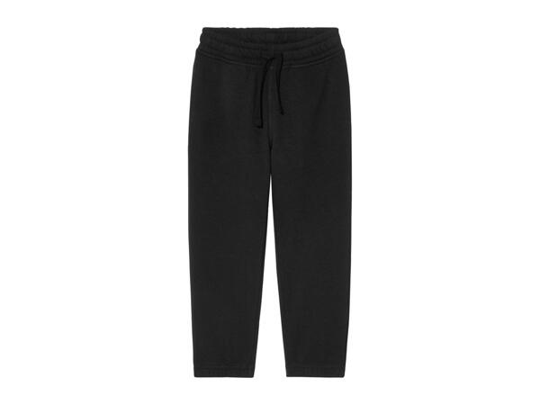 Black Unisex School Joggers