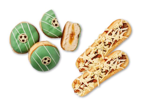 BBQ hotdog eller fodbold-donut