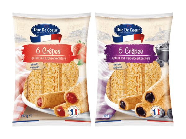 Crêpes gefüllt