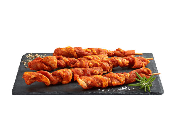 Brochettes de bacon