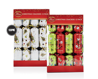 CHRISTMAS CRACKERS 12PK