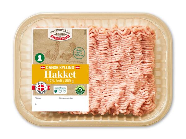 Hakket dansk kylling