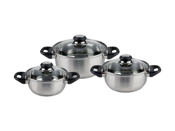Stainless Steel Pan Set