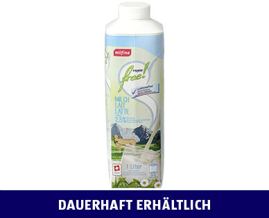 ENJOY FREE!/MILFINA 
 LAKTOSEFREIE DRINKMILCH 2,5 % FETT