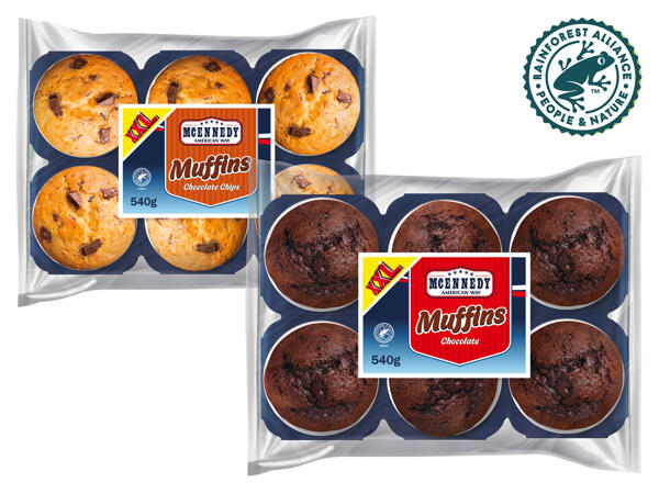 Muffins mit Schokostückchen