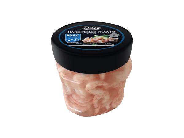Handskalade räkor