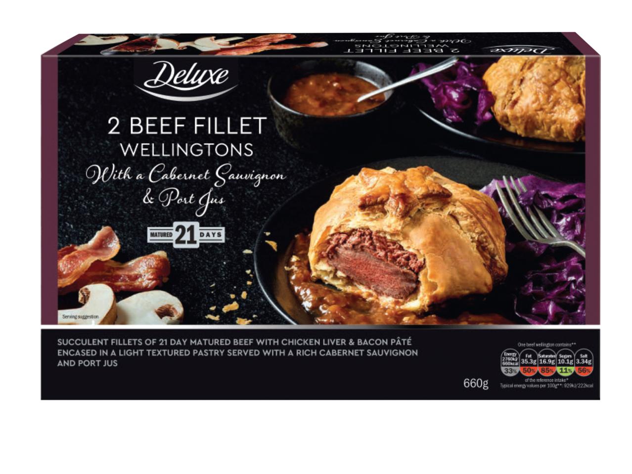 DELUXE 2 Beef Wellingtons