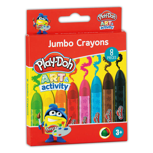 Jumbo Wachsmalstifte 8er-Set