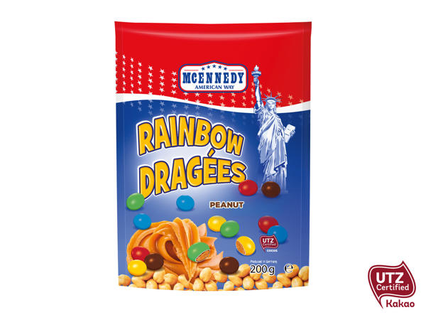 DRAGÉER MED JORDNÖTSSMÖR
