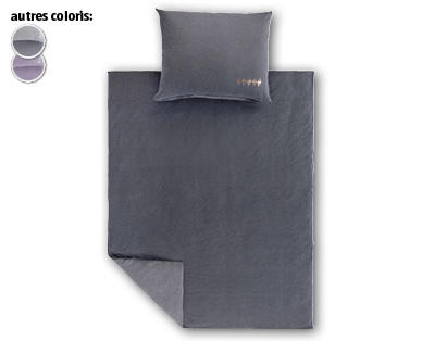 MY LIVING STYLE Parure de lit d'hiver en jersey