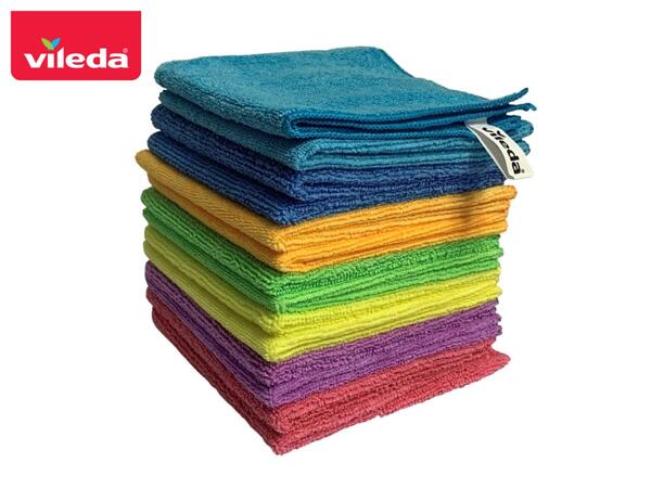 Vileda Microfibre Cleaning Cloths - 14 Pack