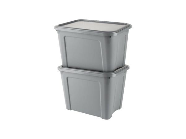 Recycled Plastic Storage Box Set