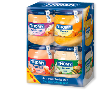 Sauces pour fondue THOMY(R)