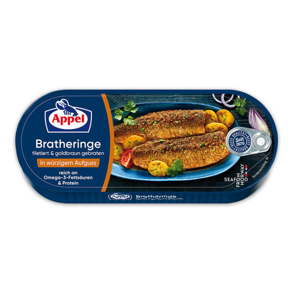 Filetierte Bratheringe