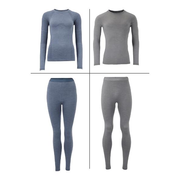ADVENTURIDGE(R) 				Nahtloses Thermohemd oder nahtlose Thermoleggings