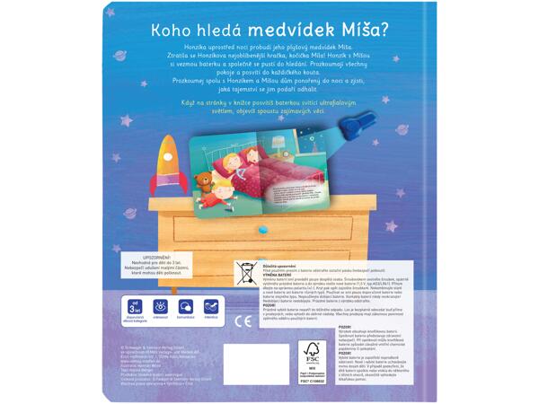 Dětská kniha s kouzelnou lampou