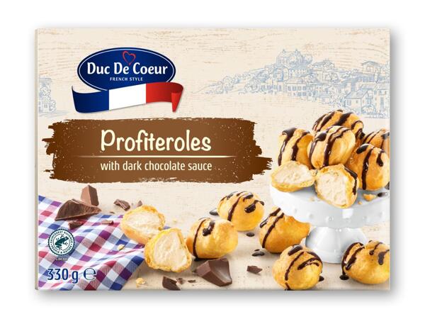 DUC DE COEUR Profiteroles eller fransk-inspirerede dessertspecialiteter