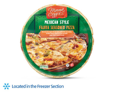 Mama Cozzi's Pizza Kitchen Mexican Style Fajita Seasoned or Taco Seasoned Pizza