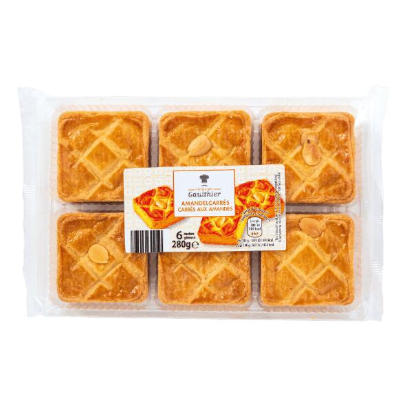 Amandelgebakjes, 6 st.