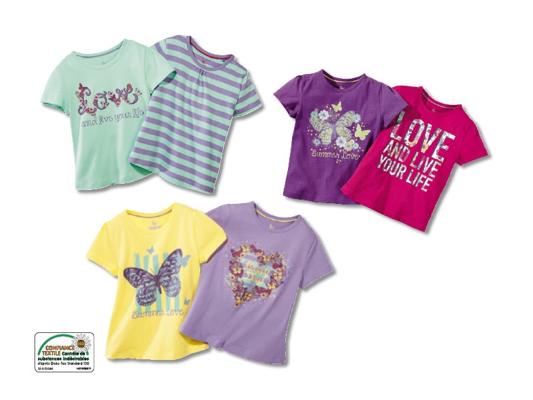 Tee-shirts, lot de 2