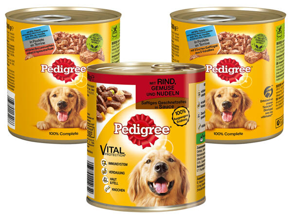 Pedigree 3 Sorten