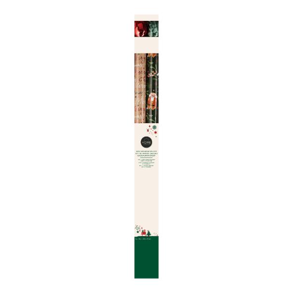 HOME CREATION(R) 				Lot de papiers cadeau