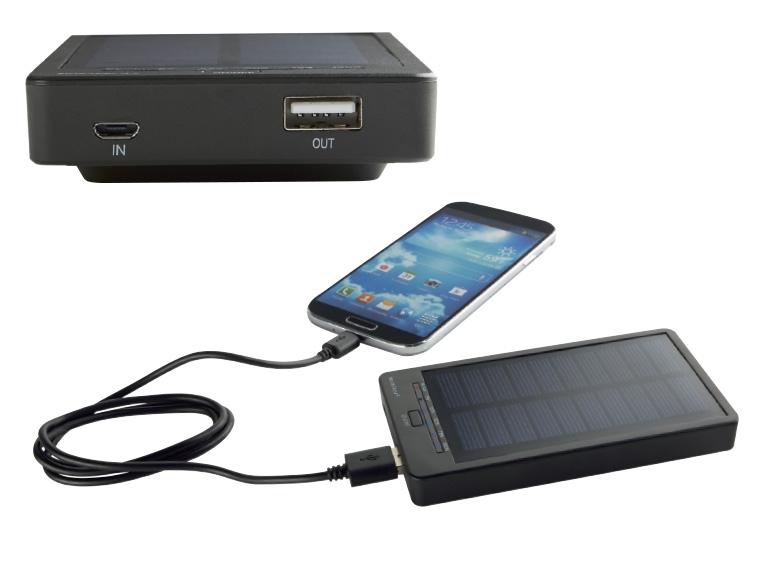 SILVERCREST 2200mAh Solar Charger