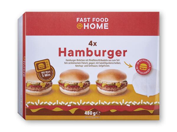 FAST FOOD HOME Burger