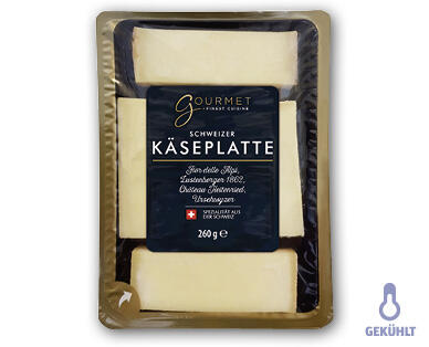 GOURMET/FINEST CUISINE Schweizer Käseplatte