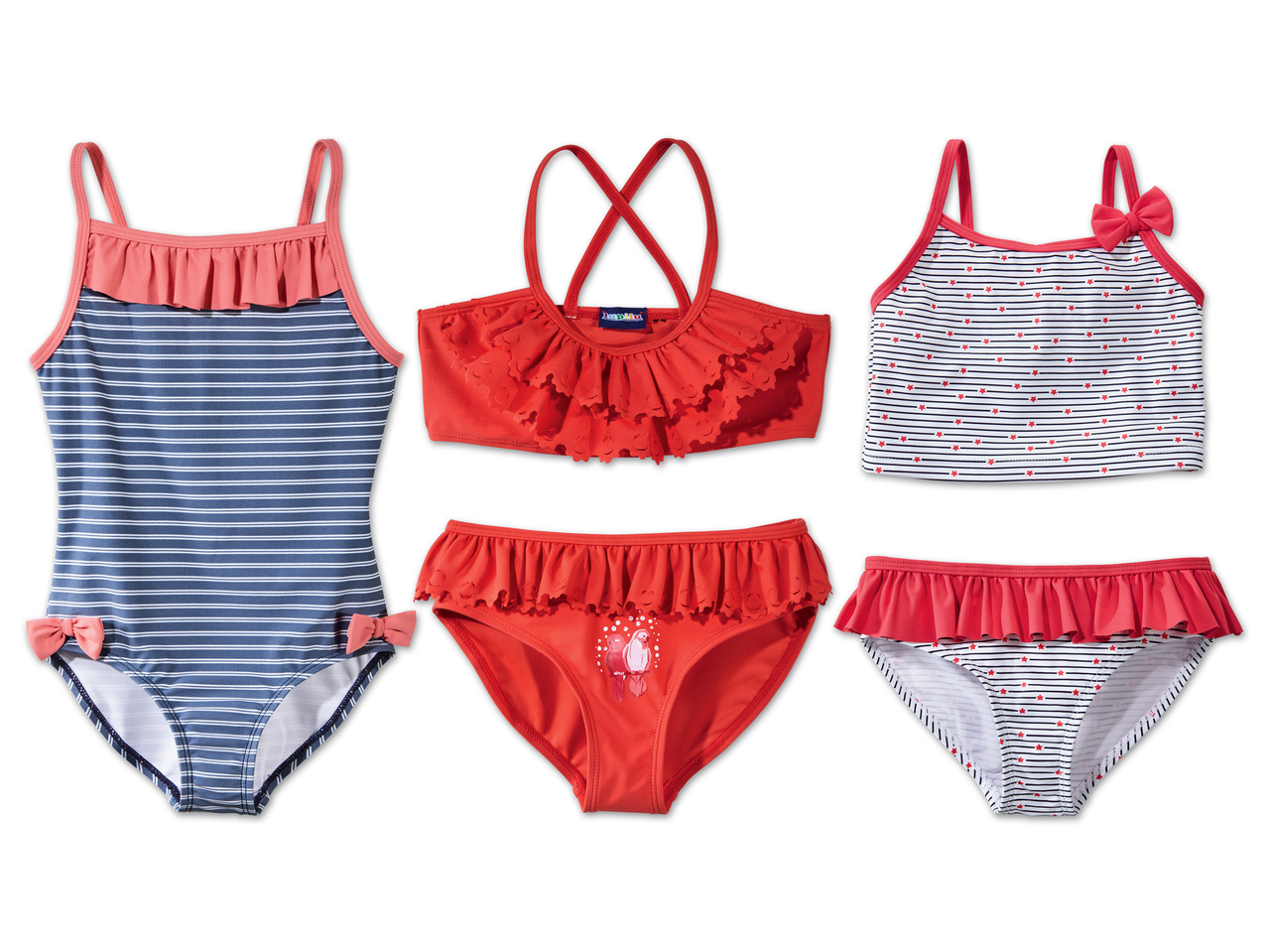 LUPILU(R) Mädchen Badeanzug/Bikini/Tankini1