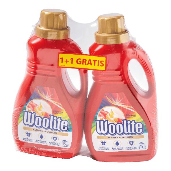 WOOLITE(R) 				Vloeibaar wasmiddel, 2 st.