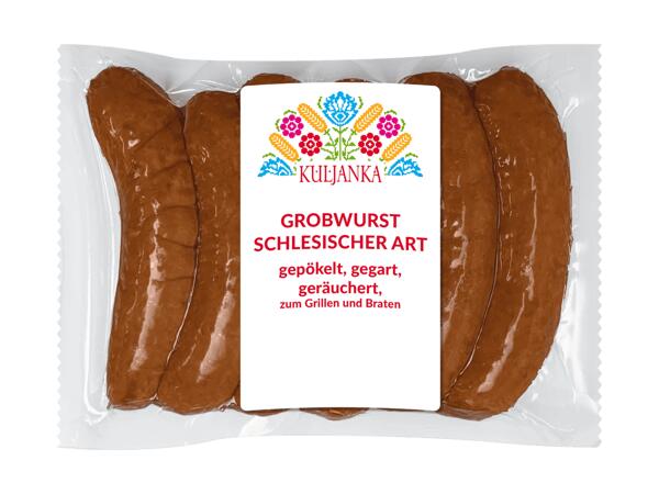 Grobwurst Schlesischer Art