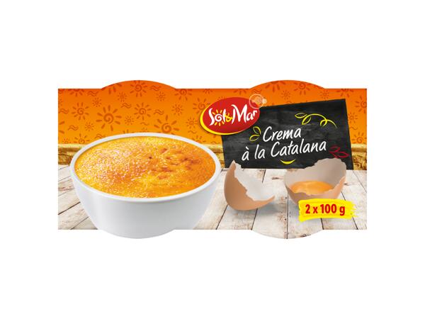 Catalan cream