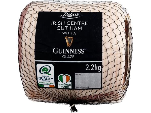 Unsmoked Centre Cut Ham Fillet with Guinness Glaze