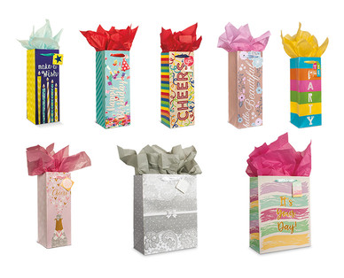 Pembrook Gift Bag with Tissue Paper Assortment