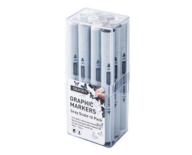 Graphic Markers 12pk