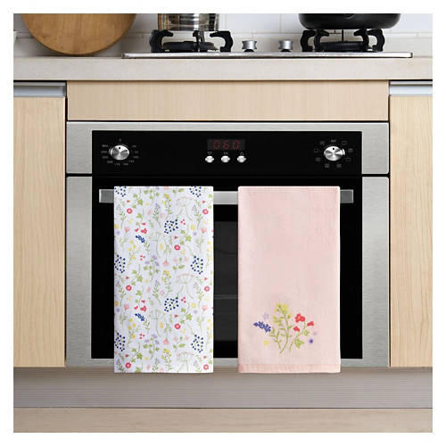 16" x 28" Kitchen Towels - Floral, 2 pack