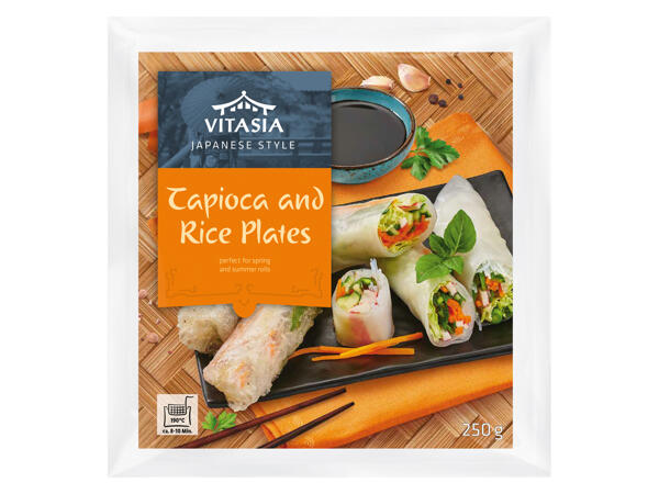 Tapioca and Rice Plates