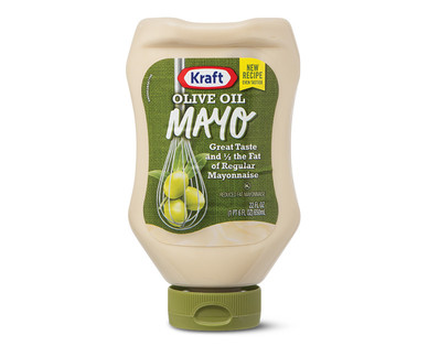 Kraft Squeeze Olive Oil Mayonnaise